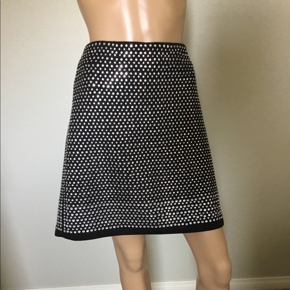 FRENCH CONNECTION SEQUIN EMBELLISHED SKIRT - Picture 1 of 4